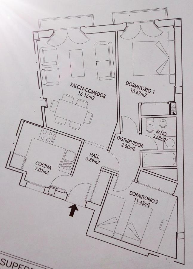 Apartamento Santa Faz 圣玛丽亚港 外观 照片